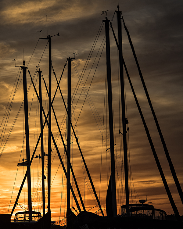 Sunset Dewey.boats.palms 9.24.2015_9466