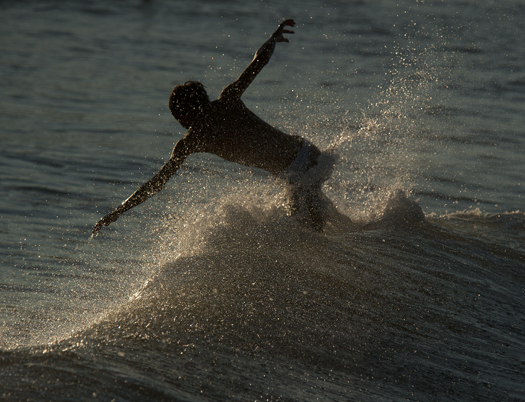 Surfing Herring Point 7.11